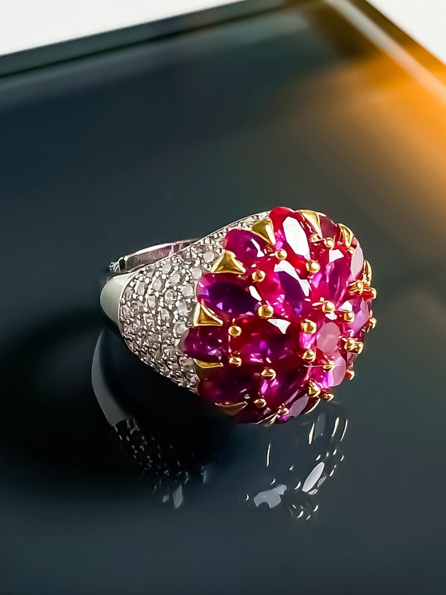 Crystal Cluster Ring